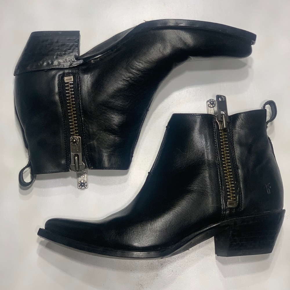 Frye Boots -Sacha Moto Shortie